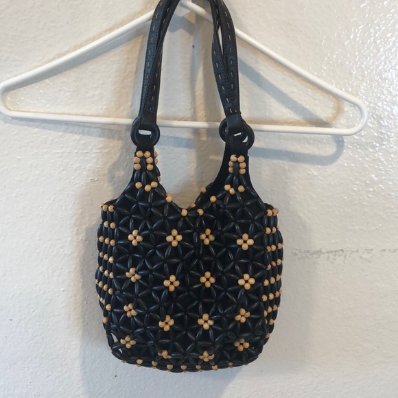 100% wood nine west purse - Picture 1 of 8